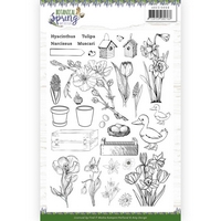 Amy Design Botanical Spring Clear Stamp