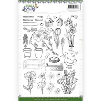 CLEARANCE Amy Design Botanical Spring Clear Stamp