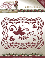 Amy Design Christmas Greetings Cutting Die - Christmas Card Set