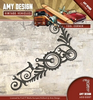 Amy Design Vintage Vehicles Cutting Die - Tool Corner