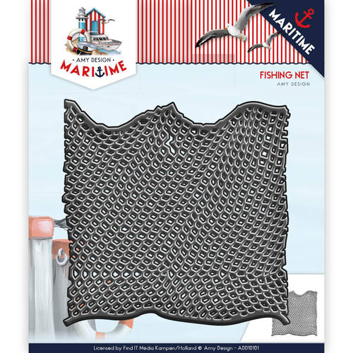 Amy Design Maritiem Cutting Die - Fishing Net