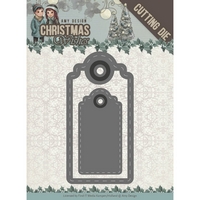 Amy Design Christmas Wishes Cutting Dies - Wishing Labels