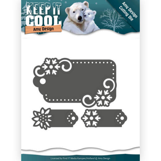 Amy Design Keep it Cool Cutting Die - Cool Tags