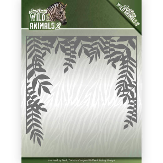 Amy Design Wild Animals 2 Cutting Die - Jungle Frame