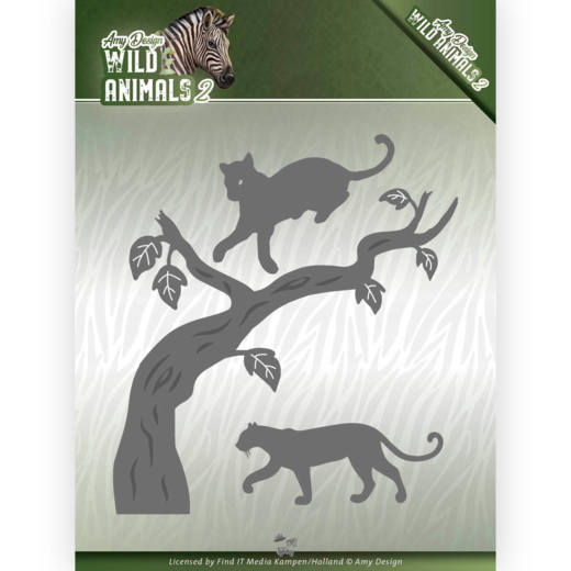 Amy Design Wild Animals 2 Cutting Die - Panther