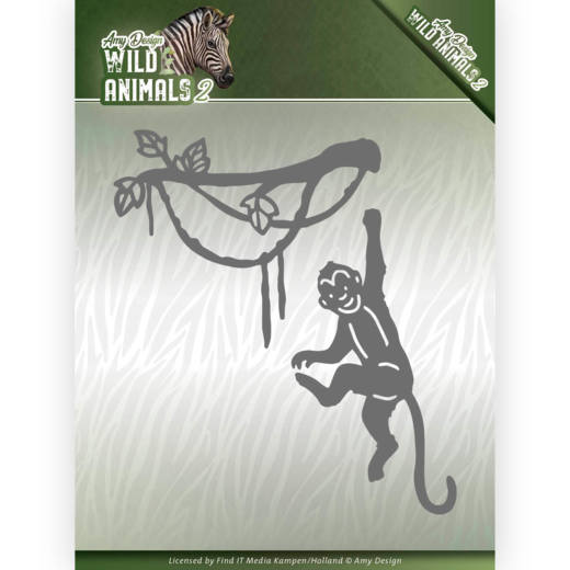 Amy Design Wild Animals 2 Cutting Die - Spider Monkey