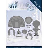 Amy Designs Winter Friends Cutting Die - Eskimo