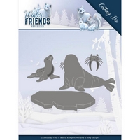 Amy Designs Winter Friends Cutting Die - Polar Friends