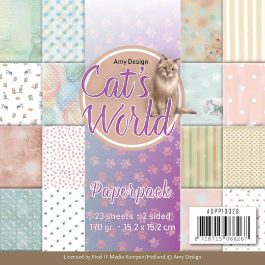 Amy Design Cats World Paper Pack
