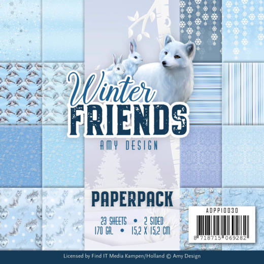 Amy Designs Winter Friends Paper Pad