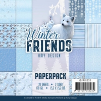 Amy Designs Winter Friends Paper Pad Amy Designs Winter Friends Paper Pad