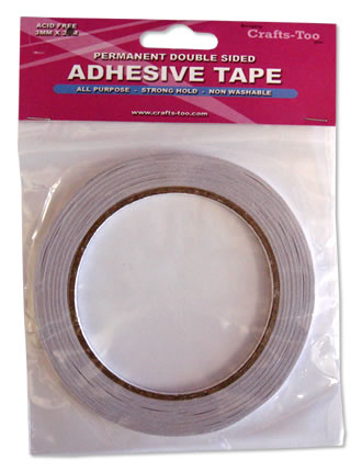 3.3190  Permanent Double Sided Adhesive Tape - 6mm x 20m