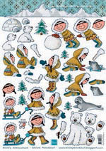 Marianne Design - Design Sheets - Eskimos 1 Marianne Design - Design Sheets - Eskimos 1