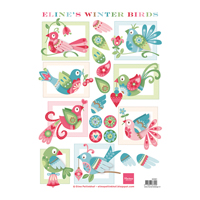 Marianne Design Decoupage - Eline's Winter Birds Marianne Design Decoupage - Eline's Winter Birds