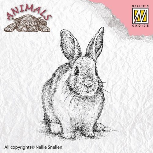 Nellie Snellen Clear Stamp Animals - Rabbit