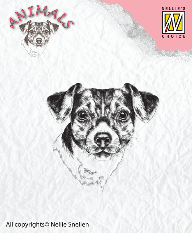 Nellie Snellen Clear Stamp Animals - Dog