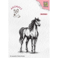 Nellie Snellen Clear Stamp Animals - Horse
