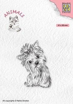 Nellie Snellen Clear Stamp Animals - Yorkshire Terrier
