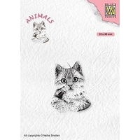 Nellie Snellen Clear Stamp Animals - Pussycat