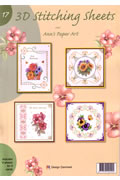 Ann's Paper Art 3D Stitching Sheets Booklet 17