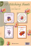 Ann's Paper Art 3D Stitching Sheets Booklet 18