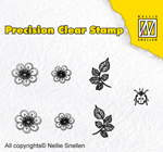 Nellie Snellen Precision Clear Stamp Nature - Kingcup