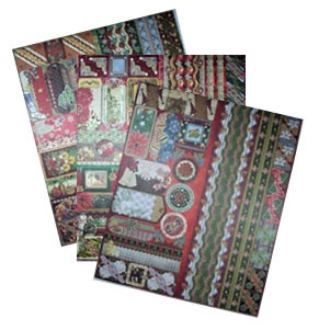 Joy Crafts Sparkling Embossed Stickers x 10 Assorted