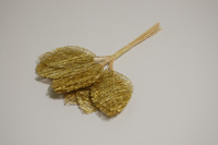 Rose Leaves Gold x12 Rose Leaves Gold x12