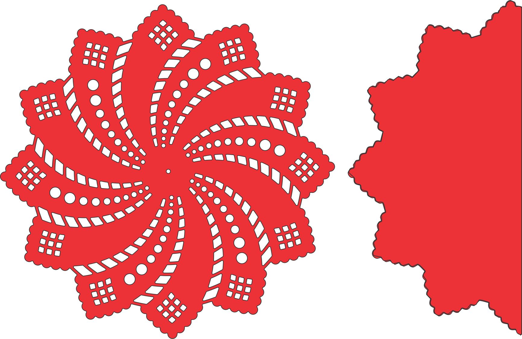 75% OFF Cheery Lynn Designs Dies - Pinwheel Doily w Angel Wing 75% OFF Cheery Lynn Designs Dies - Pinwheel Doily w Angel Wing
