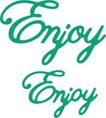 75% OFF Cheery Lynn Designs Dies - Enjoy (Set of 2) 75% OFF Cheery Lynn Designs Dies - Enjoy (Set of 2)