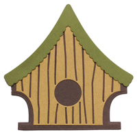 75% OFF  Cheery Lynn Designs Dies - Rustic Birdhouse