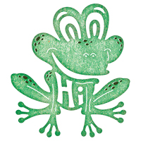 75% OFF  Cheery Lynn Designs Dies - Hi (frog)