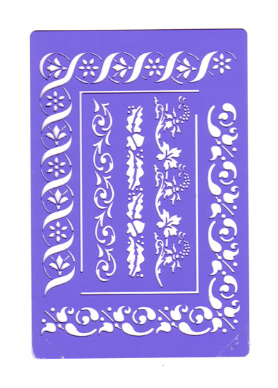 Border and Frame Stencil DCC2 CLEARANCE 
