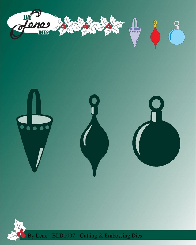 50% OFF By Lene Cutting & Embossing Die -  Christmas Bells & Cornet