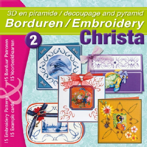 3D Christa Pyramid Embroidery Pattern Book 2