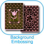 SALE 50%OFF Background Embossing Templates