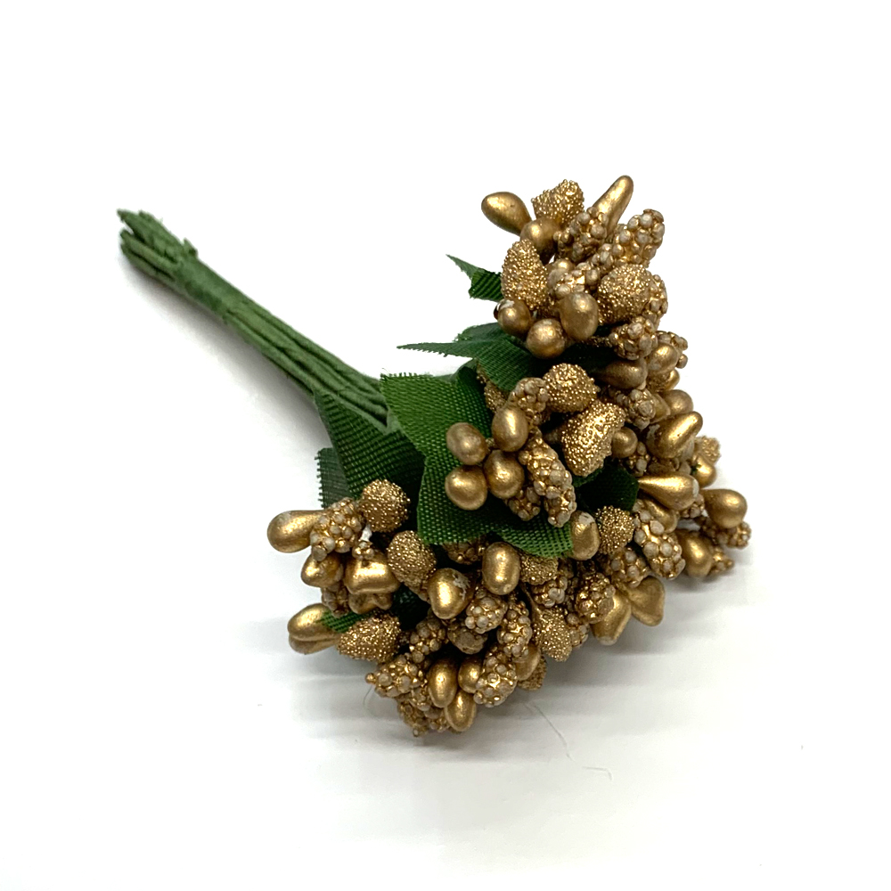 Craft Artist Festive Stamen - Gold