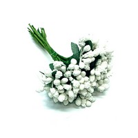 Craft Artist Festive Stamen - White Craft Artist Festive Stamen - White
