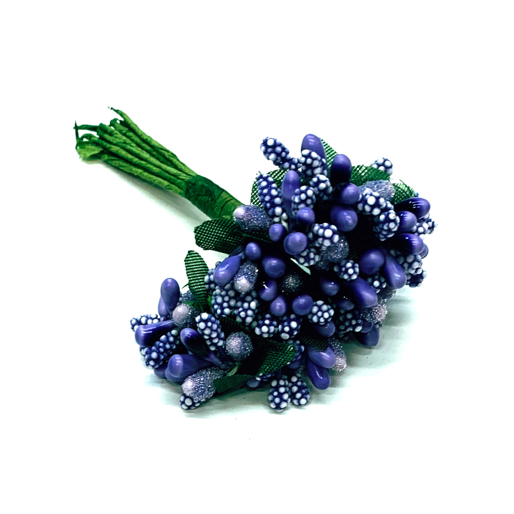 Craft Artist Festive Stamen - Purple
