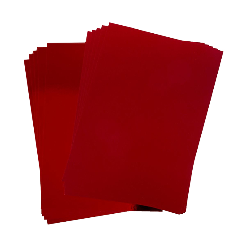 Craft Artist Mirror Card A4 - Ruby Red 250gsm