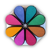 Craft Artist Pigment Ink Petals - Tea Time 8 Colours