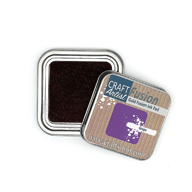 Craft Artist Gold Fusion Ink Pad - Grape