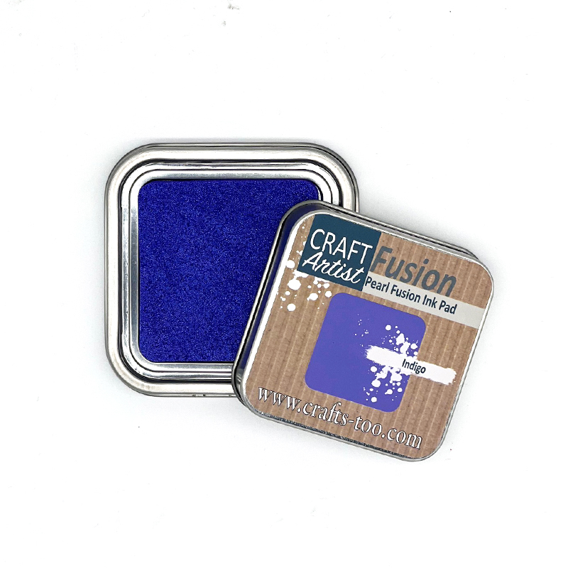 Craft Artist Pearl Fusion Ink Pad - Indigo