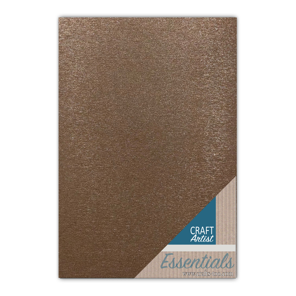 Craft Artist Waterfall Glitter Card - Rose Gold