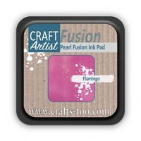 Craft Artist Pearl Fusion Ink Pad - Flamingo