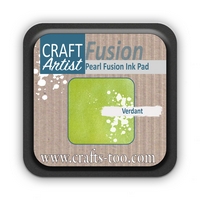 Craft Artist Pearl Fusion Ink Pad - Verdant Craft Artist Pearl Fusion Ink Pad - Verdant
