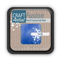 Craft Artist Pearl Fusion Ink Pad - Pacific Craft Artist Pearl Fusion Ink Pad - Pacific