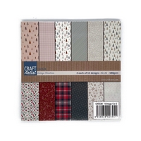 Craft Artist Vintage Christmas Paper Pad 6