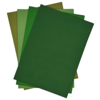 Craft Artist Canvas Card - Summer Greens Craft Artist Canvas Card - Summer Greens