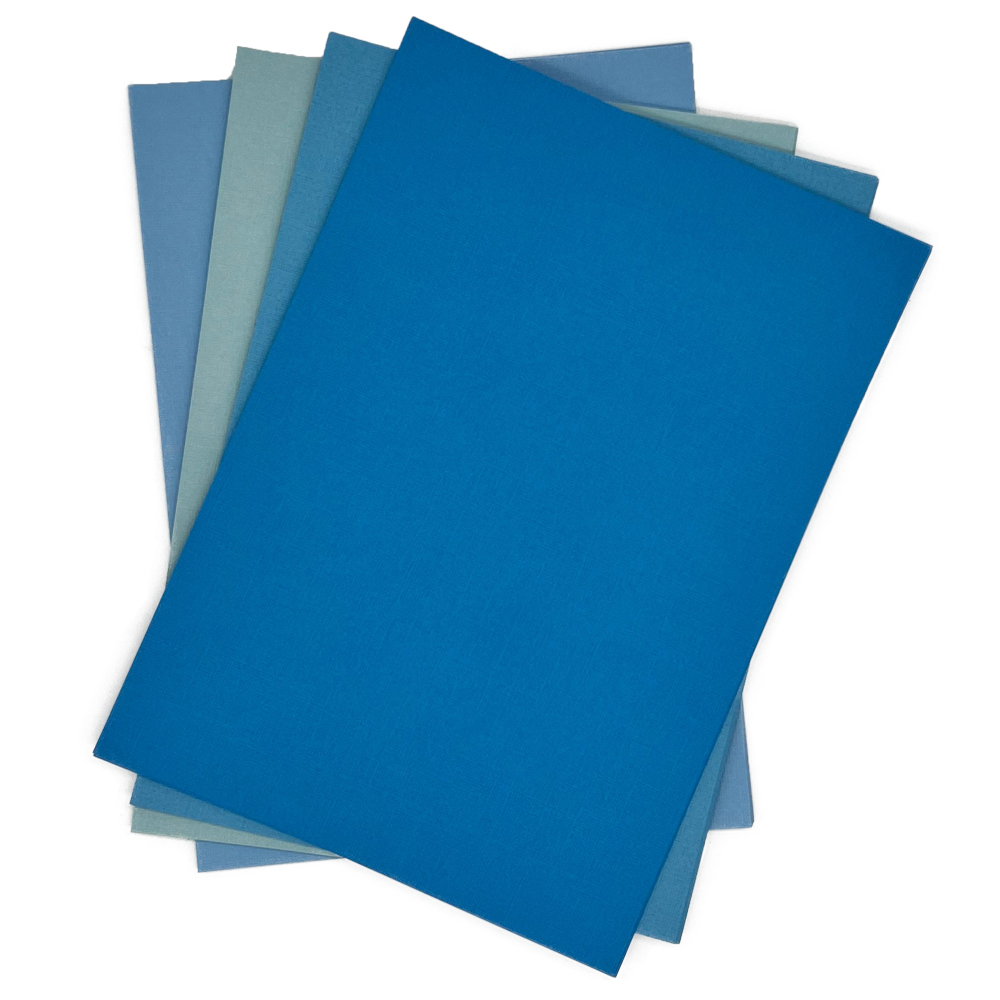 Craft Artist Canvas Card - Soft Blues